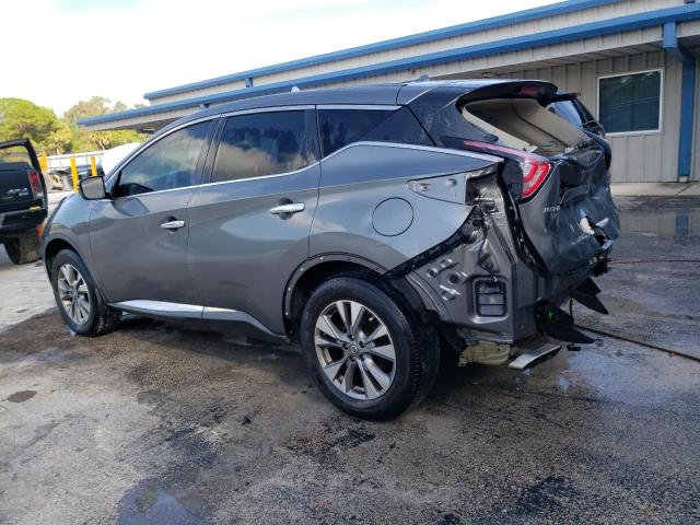 5N1AZ2MG6GN100139 - 2016 NISSAN MURANO S GRAY photo 2