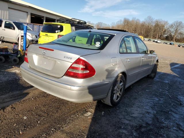 WDBUF65J03A136145 - 2003 MERCEDES-BENZ E 320 SILVER photo 3