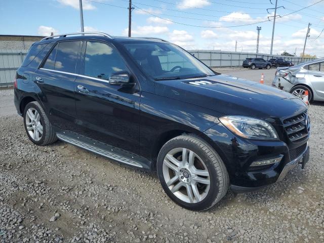 4JGDA5HB7EA355648 - 2014 MERCEDES-BENZ ML 350 4MATIC BLACK photo 4