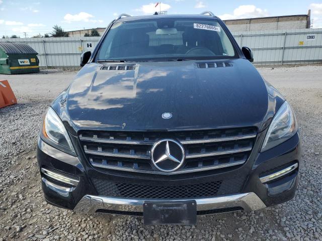 4JGDA5HB7EA355648 - 2014 MERCEDES-BENZ ML 350 4MATIC BLACK photo 5