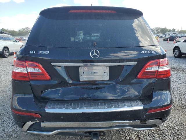 4JGDA5HB7EA355648 - 2014 MERCEDES-BENZ ML 350 4MATIC BLACK photo 6