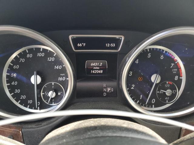 4JGDA5HB7EA355648 - 2014 MERCEDES-BENZ ML 350 4MATIC BLACK photo 9