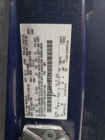 1FMCU0F75DUD07180 - 2013 FORD ESCAPE S Mavi fotoğraf 13