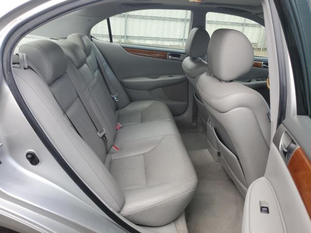 JTHBA30G665149883 - 2006 LEXUS ES 330 SILVER photo 10