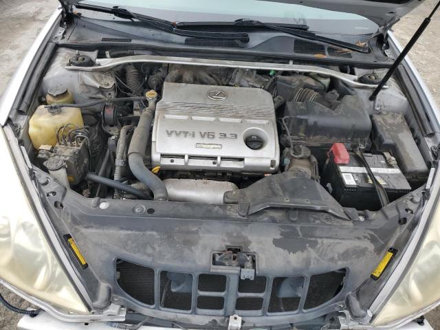 JTHBA30G665149883 - 2006 LEXUS ES 330 SILVER photo 11