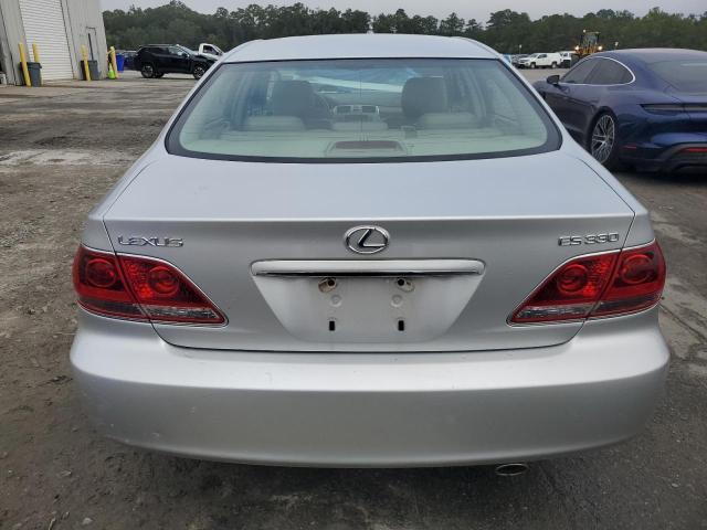 JTHBA30G665149883 - 2006 LEXUS ES 330 SILVER photo 6