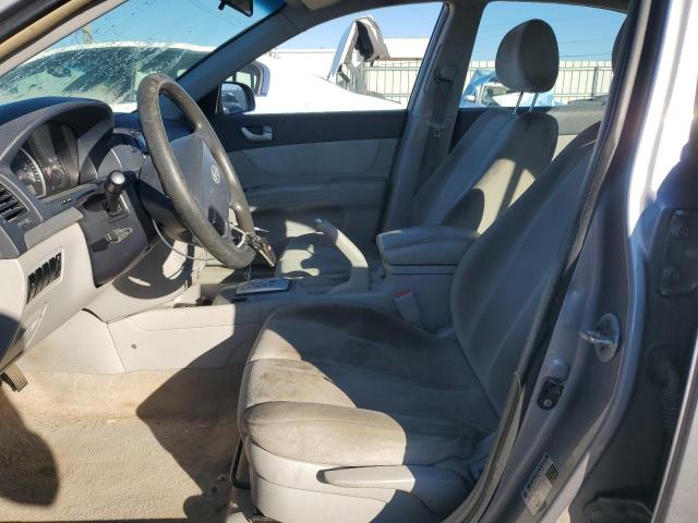 5NPET46C98H388477 - 2008 HYUNDAI SONATA GLS SILVER photo 7