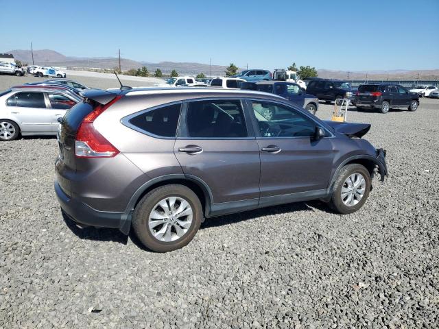 5J6RM4H71CL006357 - 2012 HONDA CR-V EXL GRAY photo 3