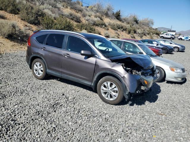 5J6RM4H71CL006357 - 2012 HONDA CR-V EXL GRAY photo 4