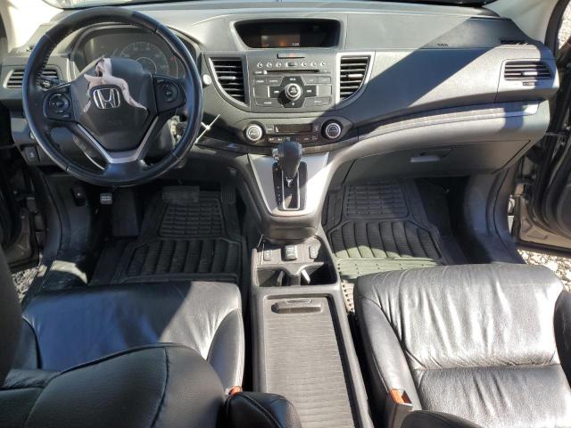 5J6RM4H71CL006357 - 2012 HONDA CR-V EXL GRAY photo 8