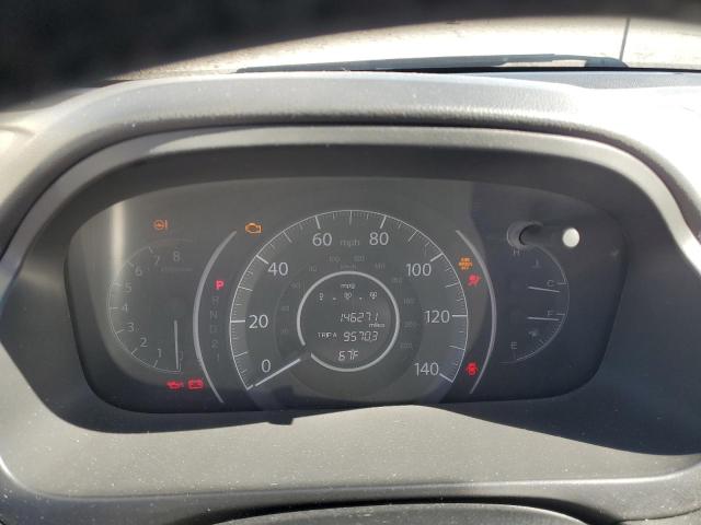 5J6RM4H71CL006357 - 2012 HONDA CR-V EXL GRAY photo 9