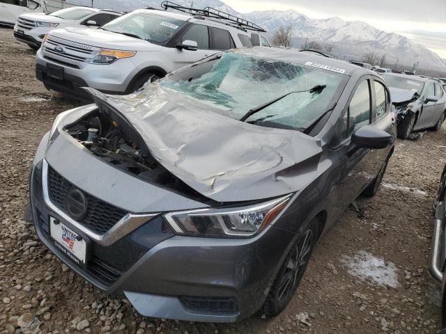 3N1CN8EV8ML834773 - 2021 NISSAN VERSA SV GRAY photo 1