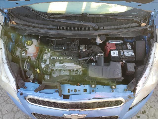 KL8CB6S97EC523116 - 2014 CHEVROLET SPARK LS Blau Foto 11