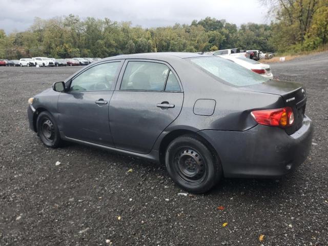 2T1BU4EE1AC200806 - 2010 TOYOTA COROLLA BASE GRAY photo 2