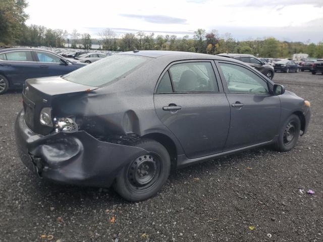 2T1BU4EE1AC200806 - 2010 TOYOTA COROLLA BASE GRAY photo 3