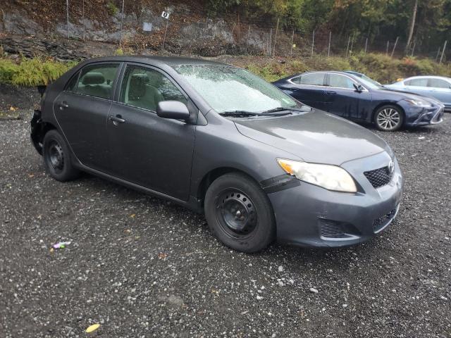 2T1BU4EE1AC200806 - 2010 TOYOTA COROLLA BASE GRAY photo 4
