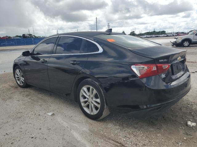 1G1ZE5ST5HF197861 - 2017 CHEVROLET MALIBU LT BLACK photo 2