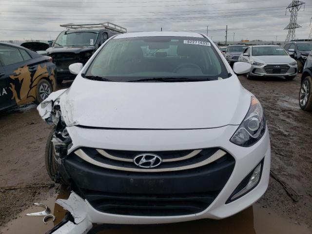 KMHD35LH5EU214338 - 2014 HYUNDAI ELANTRA GT WHITE photo 5