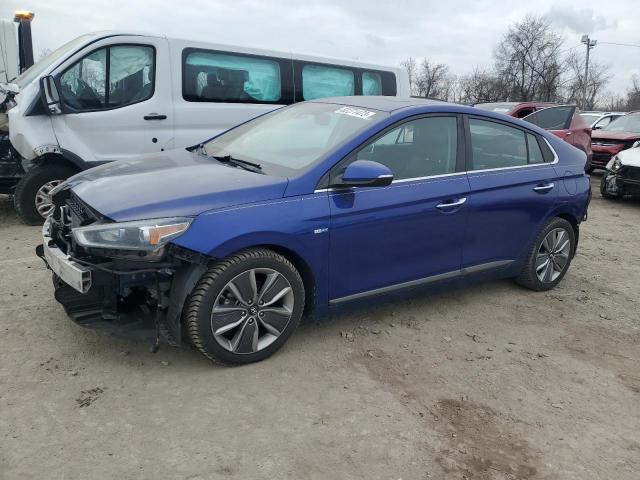 KMHC85LC7KU119261 - 2019 HYUNDAI IONIQ LIMITED BLUE photo 1