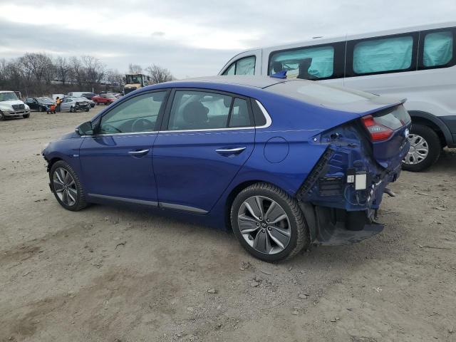 KMHC85LC7KU119261 - 2019 HYUNDAI IONIQ LIMITED BLUE photo 2