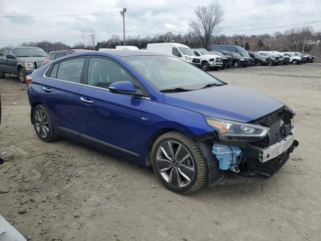 KMHC85LC7KU119261 - 2019 HYUNDAI IONIQ LIMITED BLUE photo 4