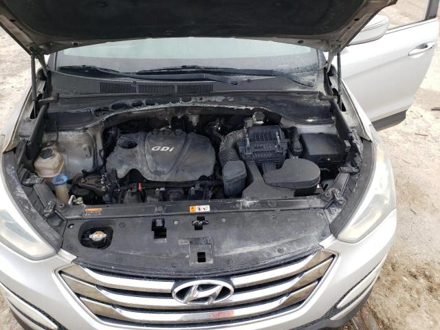 5XYZU3LB7DG087910 - 2013 HYUNDAI SANTA FE S SILVER photo 11