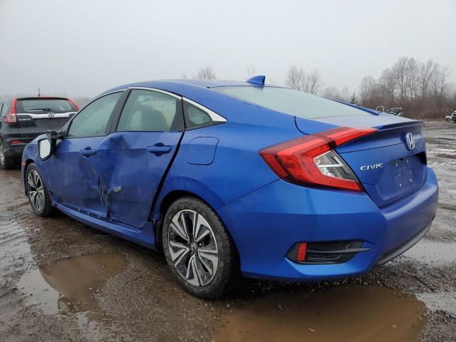 2HGFC1F38JH644112 - 2018 HONDA CIVIC EX BLUE photo 2