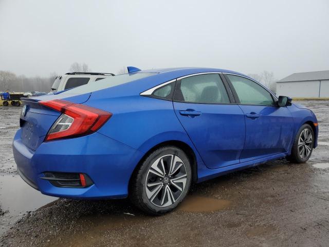 2HGFC1F38JH644112 - 2018 HONDA CIVIC EX BLUE photo 3