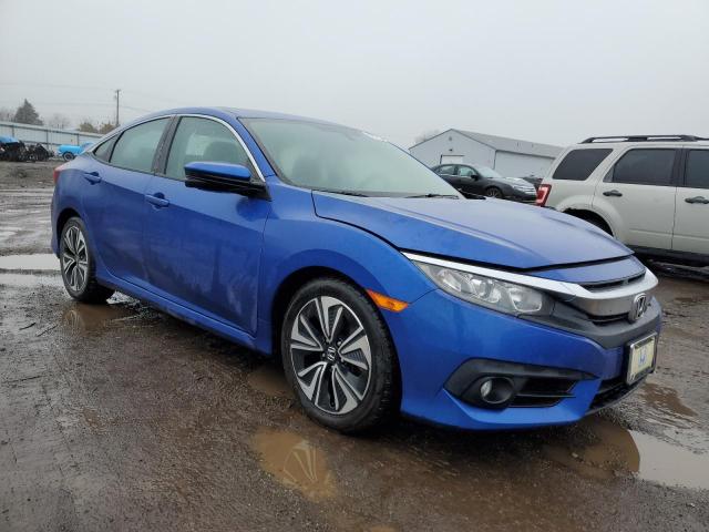 2HGFC1F38JH644112 - 2018 HONDA CIVIC EX BLUE photo 4