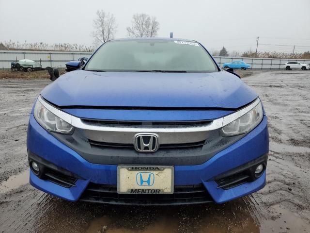 2HGFC1F38JH644112 - 2018 HONDA CIVIC EX BLUE photo 5