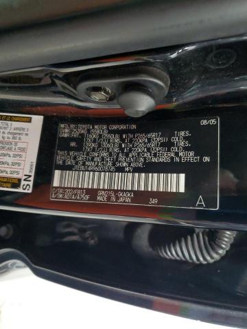 JTEBU14R960078745 - 2006 TOYOTA 4RUNNER SR5 Қара фото 14