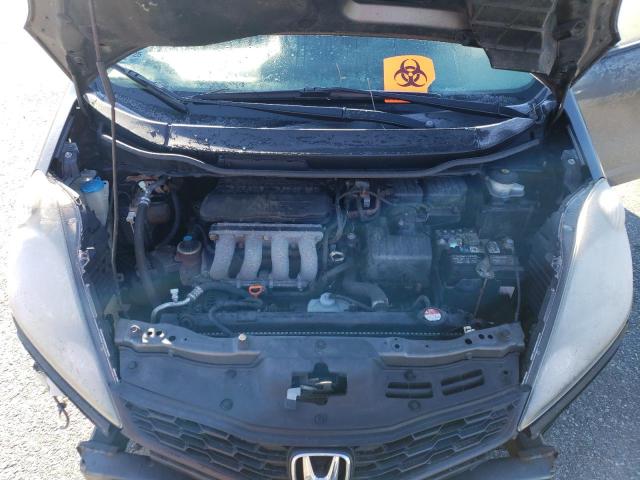 JHMGE8H56CC013447 - 2012 HONDA FIT SPORT GRAY photo 11