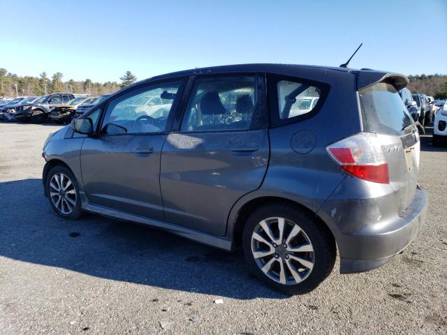 JHMGE8H56CC013447 - 2012 HONDA FIT SPORT GRAY photo 2