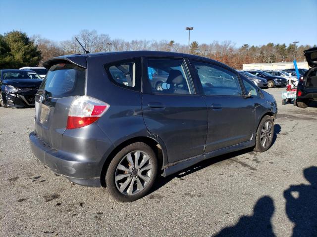 JHMGE8H56CC013447 - 2012 HONDA FIT SPORT GRAY photo 3