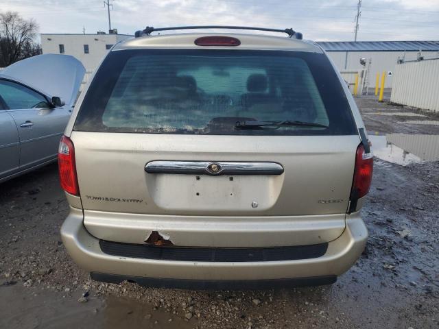 2C4GP54L65R568245 - 2005 CHRYSLER TOWN & COU TOURING TAN photo 6