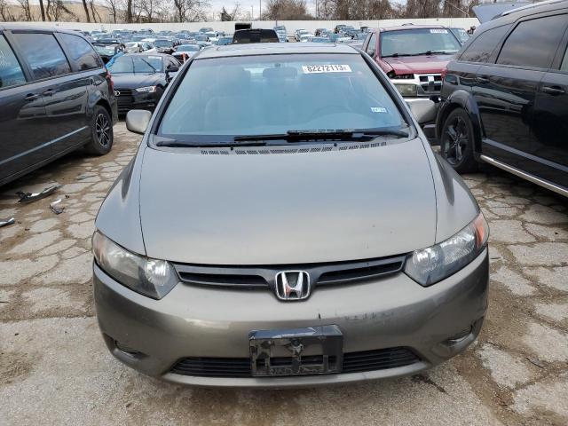 2HGFG118X7H574385 - 2007 HONDA CIVIC EX GRAY photo 5