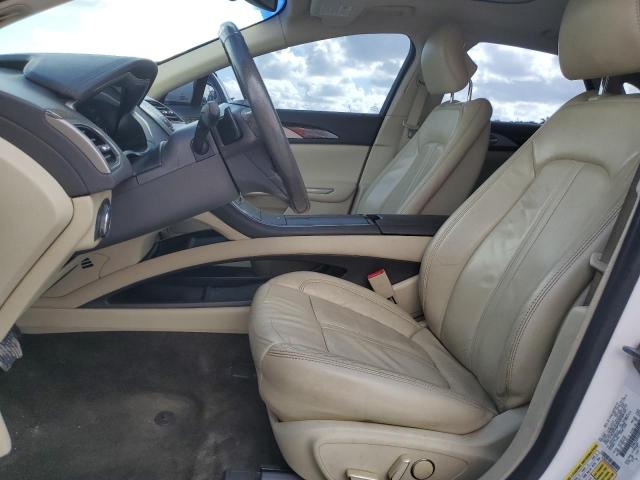 3LN6L2G93DR803159 - 2013 LINCOLN MKZ CREAM photo 7
