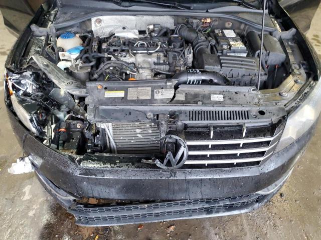 1VWCN7A30CC032401 - 2012 VOLKSWAGEN PASSAT SEL BLACK photo 11