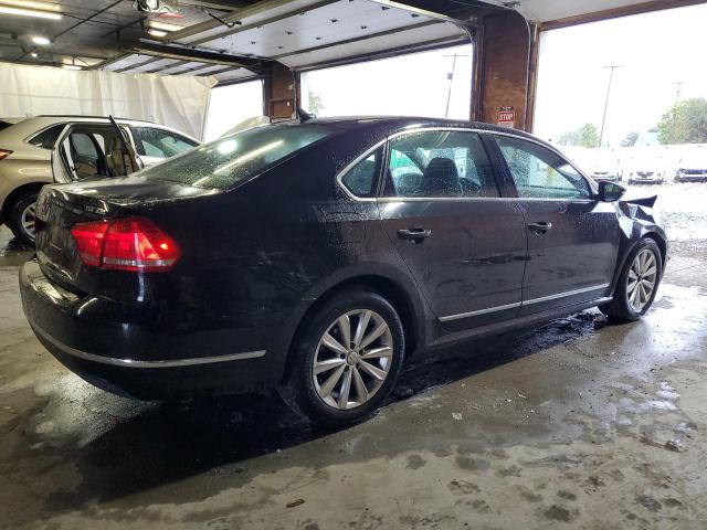 1VWCN7A30CC032401 - 2012 VOLKSWAGEN PASSAT SEL BLACK photo 3