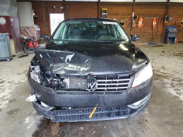 1VWCN7A30CC032401 - 2012 VOLKSWAGEN PASSAT SEL BLACK photo 5