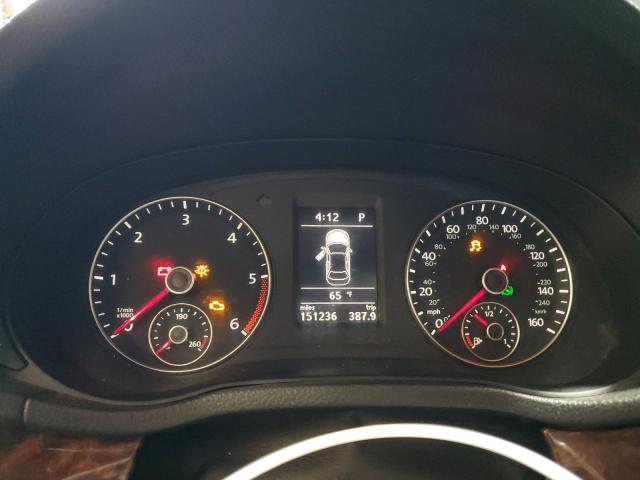 1VWCN7A30CC032401 - 2012 VOLKSWAGEN PASSAT SEL BLACK photo 9