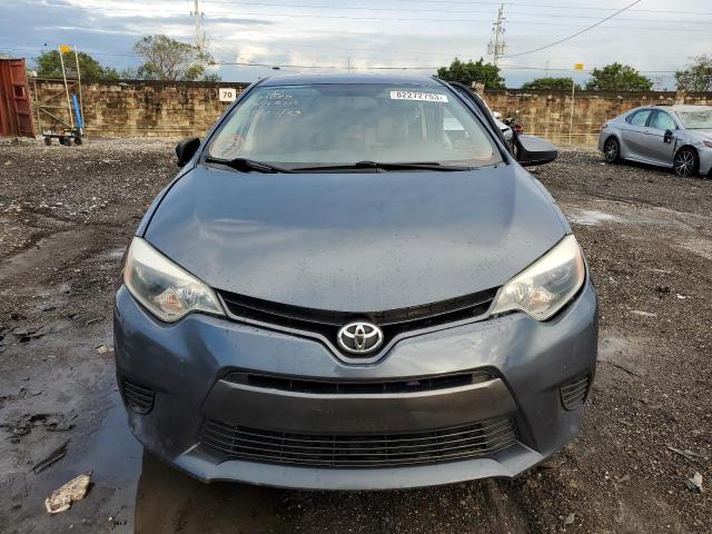 2T1BURHE1FC412279 - 2015 TOYOTA COROLLA L GRAY photo 5