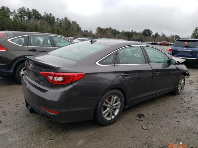 5NPE24AF6HH459963 - 2017 HYUNDAI SONATA SE BROWN photo 3