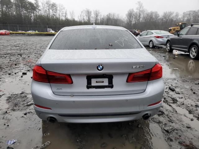 WBAJA5C38HG895192 - 2017 BMW 530 I SILVER photo 6