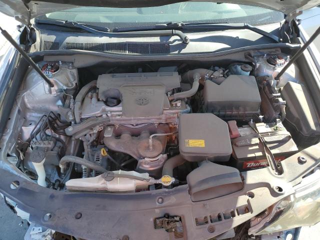 4T4BF1FK6CR186227 - 2012 TOYOTA CAMRY BASE SILVER photo 11