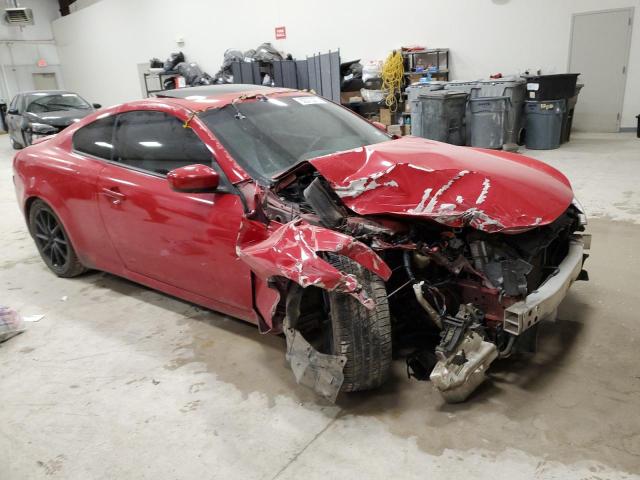 JNKCV64E39M601561 - 2009 INFINITI G37 BASE RED photo 4