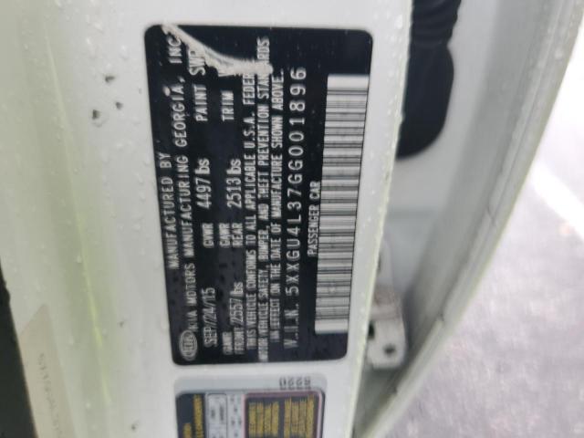 5XXGU4L37GG001896 - 2016 KIA OPTIMA EX Blanc photo 13