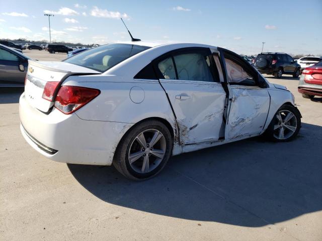 1G1PE5SBXD7163031 - 2013 CHEVROLET CRUZE LT WHITE photo 3