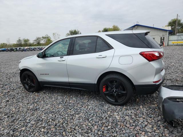 2GNAXLEX6K6195756 - 2019 CHEVROLET EQUINOX LT Srebrny zdjęcie 2