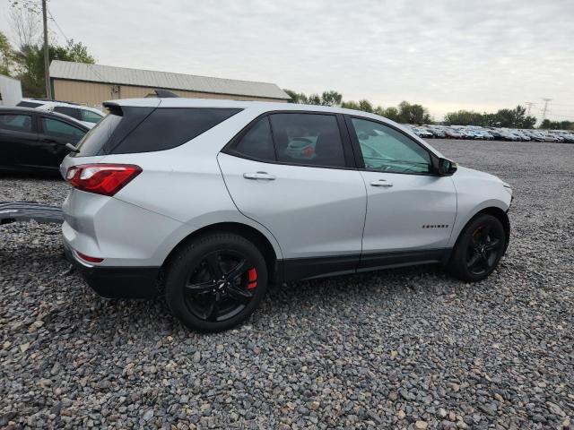 2GNAXLEX6K6195756 - 2019 CHEVROLET EQUINOX LT Srebrny zdjęcie 3